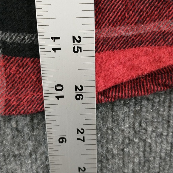 Canyon Creek Men's Flannel Button-Up Shirt Multi Plaid Medium Long Sleeve - Picture 10 of 11